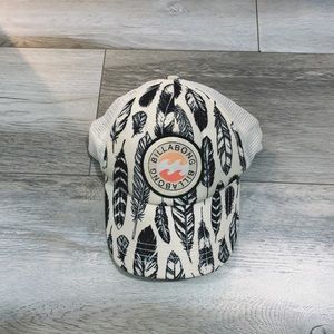 feather boho billabong hat